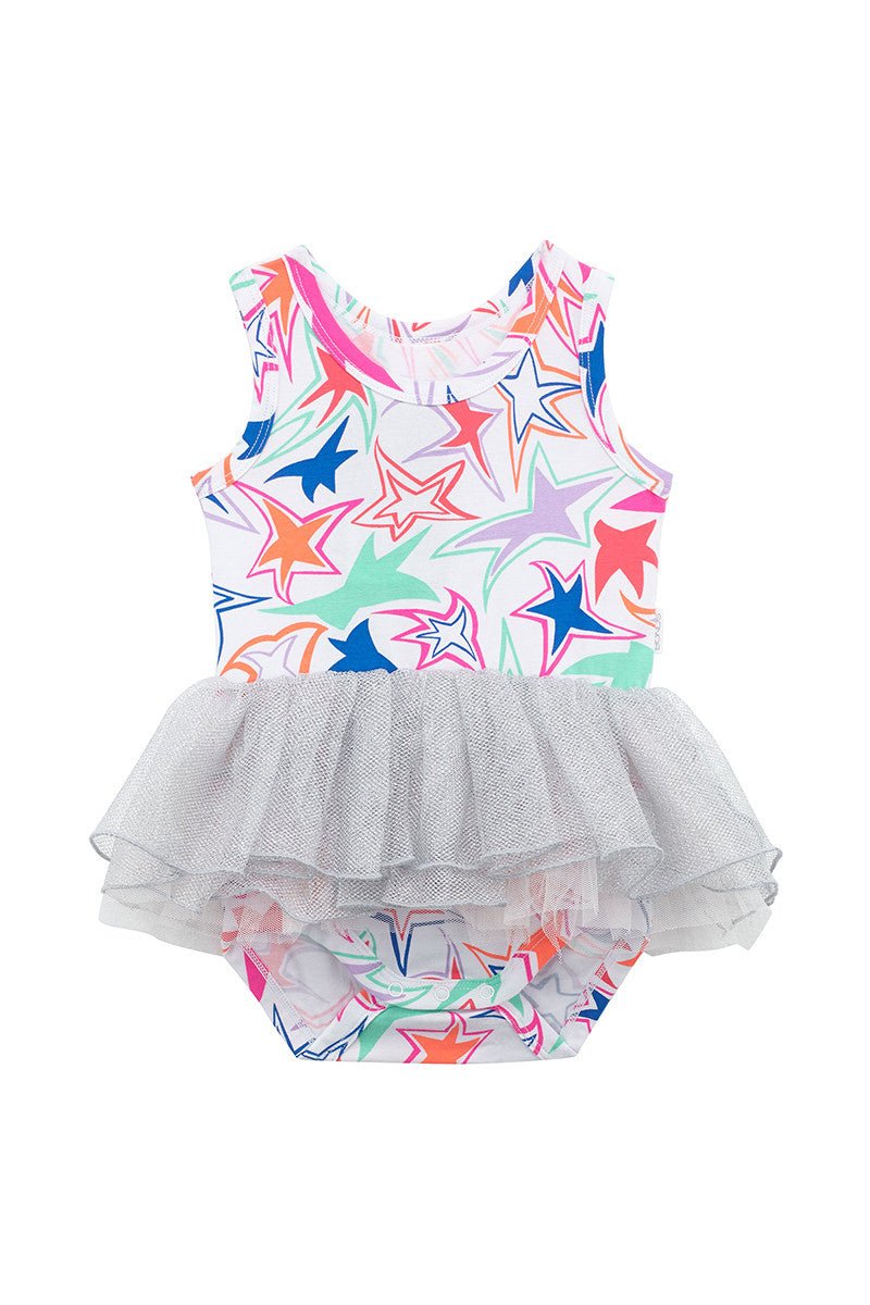 BONDS STRETCHIES TUTU DRESS Holiday Superstar White Kids