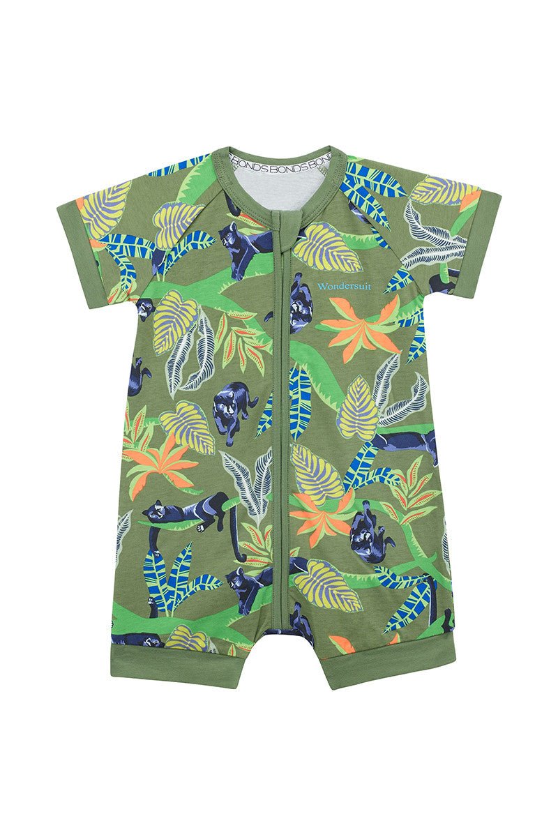 Romper Bonds Short Sleeve Zip Wondersuit Bonds Baby Zip Romper