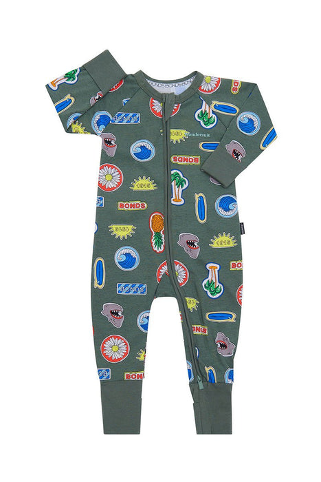 s Baby Bonds Zippy Wondersuit Size Assorted Each Woolworths