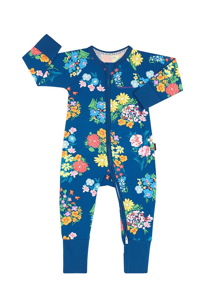 BONDS ZIPPY WONDERSUIT LONG SLEEVE - Tiny Terrace Garden – Kids Outlet ...